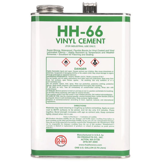 ( 128 HH-66-1 ; Cement Gallon 3.78 Vinyl - ) Liters Glue RH oz PVC Adhesives